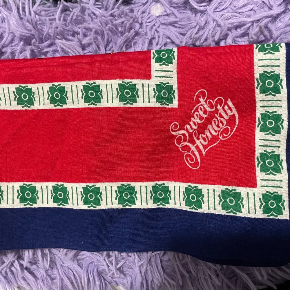Avon “Sweet Honesty” vintage scarf